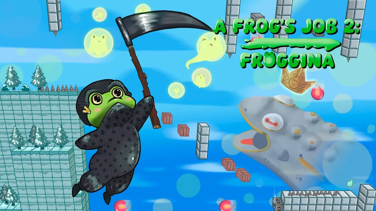 A Frog's Job 2: Froggina Logo