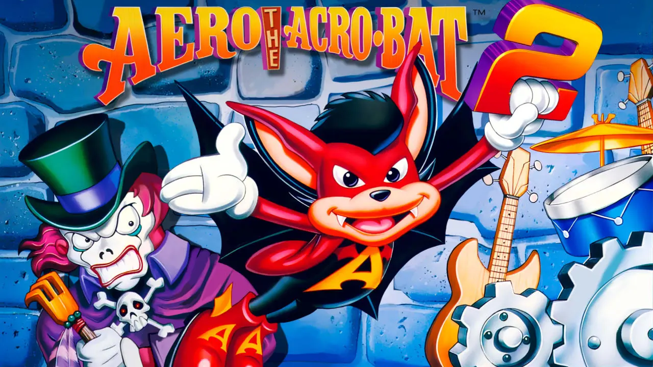 Aero The Acro-Bat 2 Logo