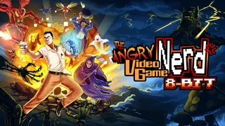 Angry Video Game Nerd 8-bit Banner