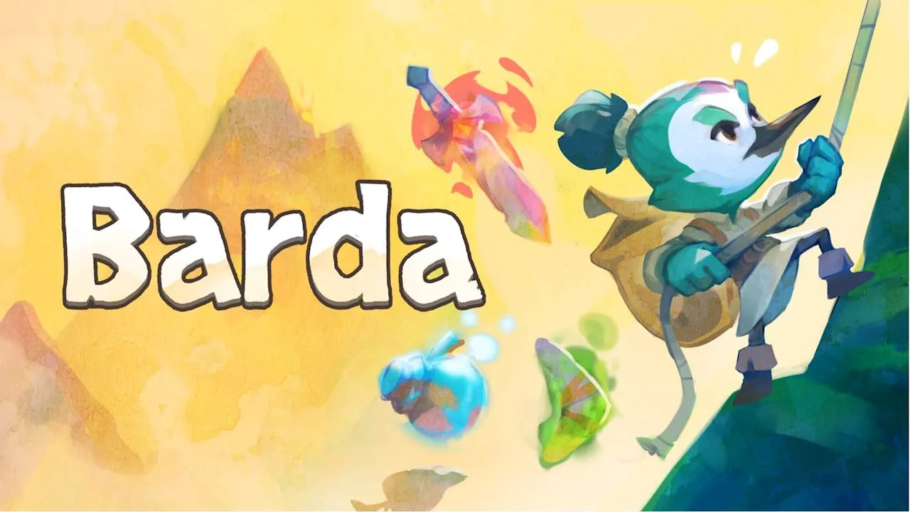 BARDA: Backpack Roguelike Logo
