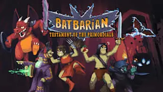 Batbarian: Testament of the Primordials Banner