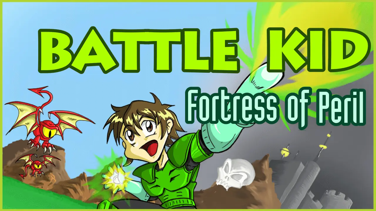 Battle Kid: Fortress of Peril Logo