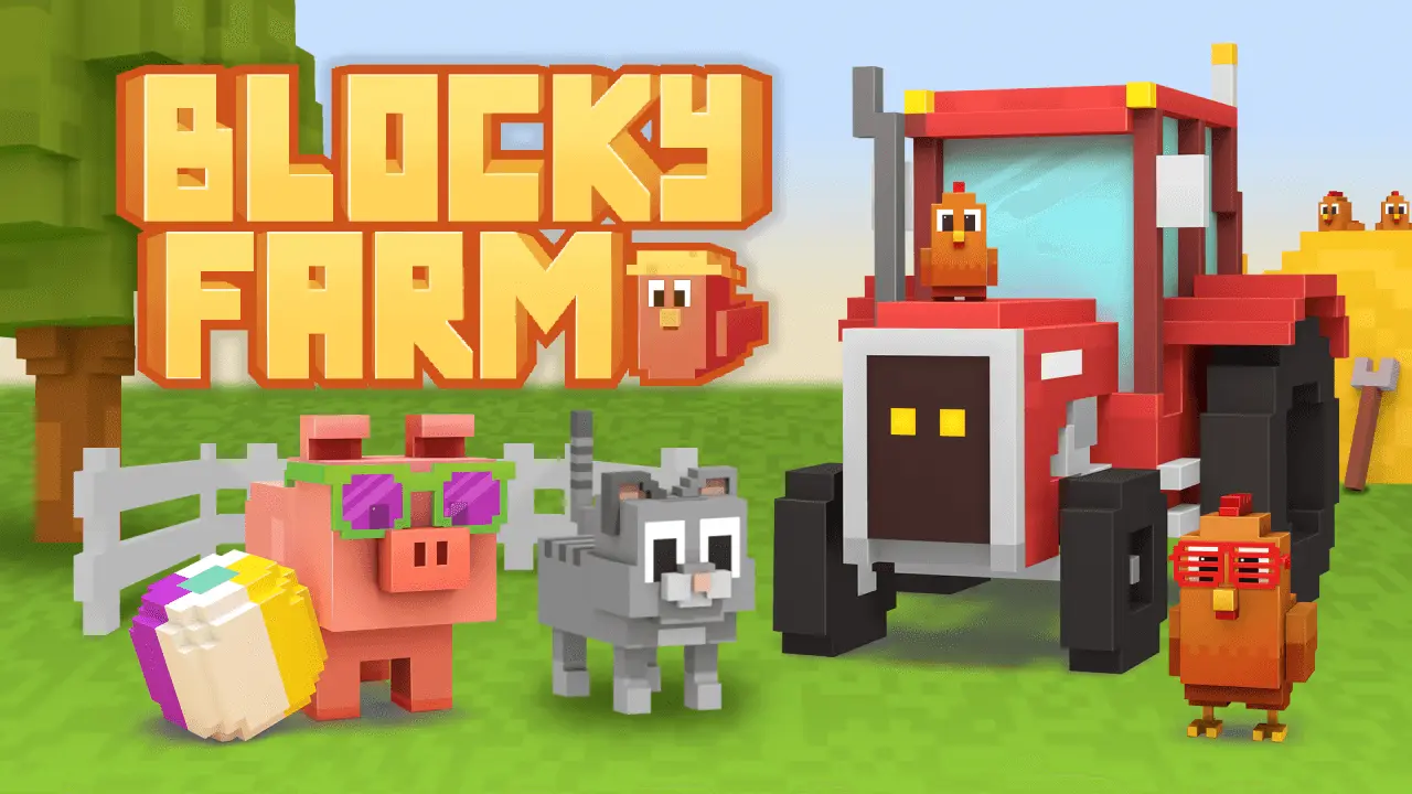 Blocky Farm Logo