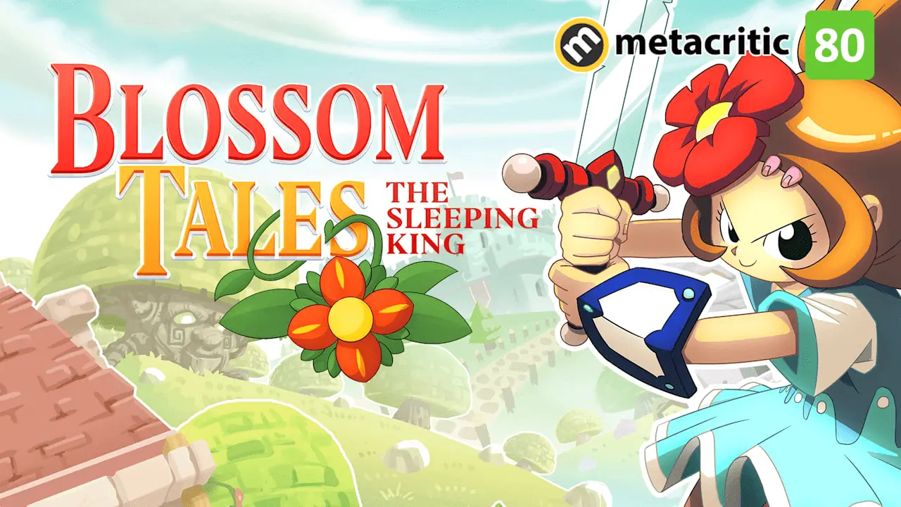 Blossom Tales: The Sleeping King Logo