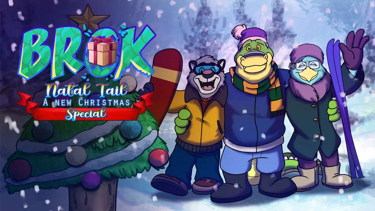 BROK: Natal Tail, A New Christmas Special Logo