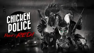Chicken Police Paint it RED! Banner