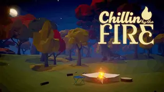 Chillin' by the Fire Banner