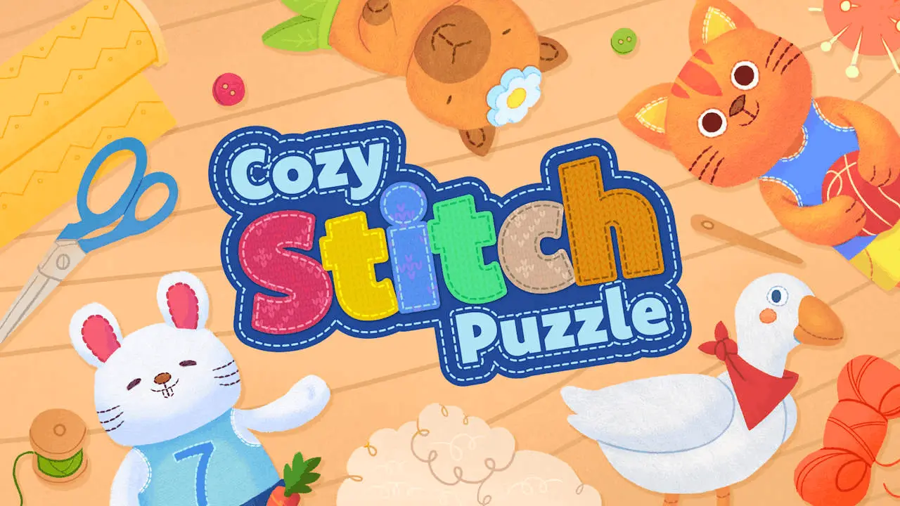 Cozy Stitch Puzzle Logo