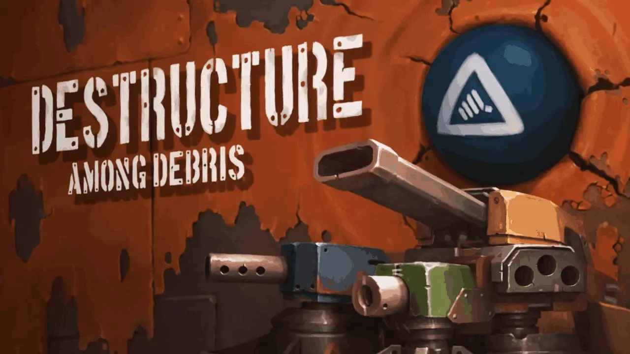 DESTRUCTURE: Among Debris Logo