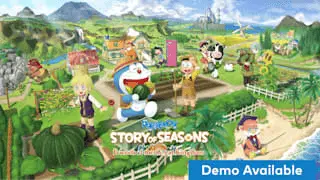 DORAEMON STORY OF SEASONS: Friends of the Great Kingdom Banner