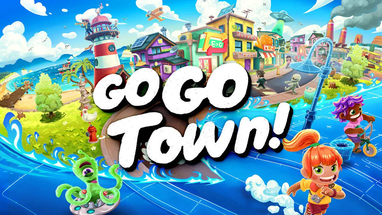 Go-Go Town! Logo