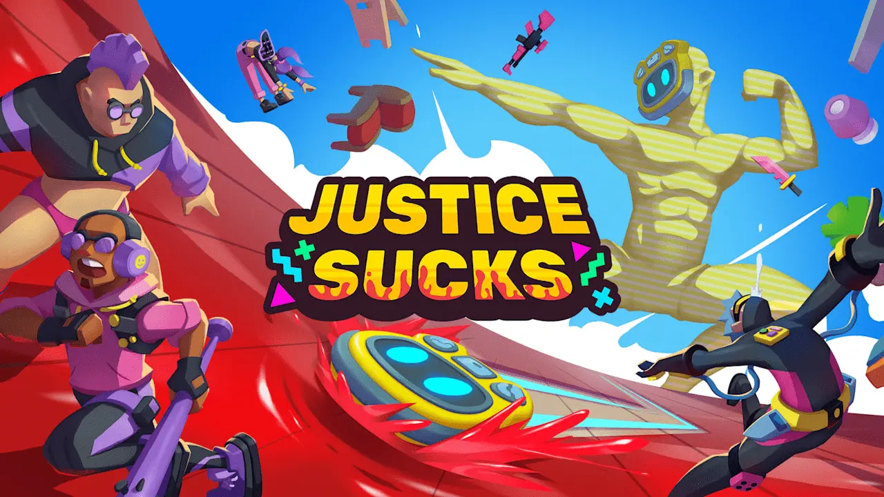 JUSTICE SUCKS Logo