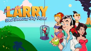 Leisure Suit Larry - Wet Dreams Dry Twice Banner