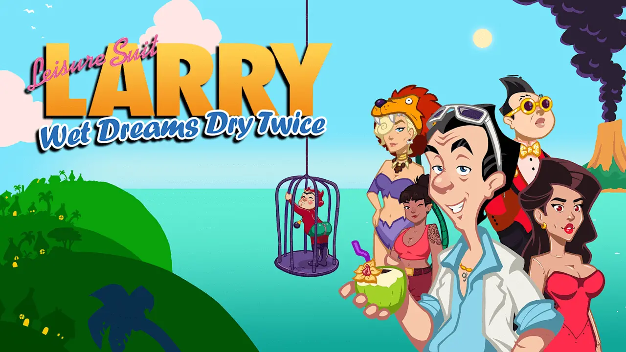 Leisure Suit Larry - Wet Dreams Dry Twice Logo