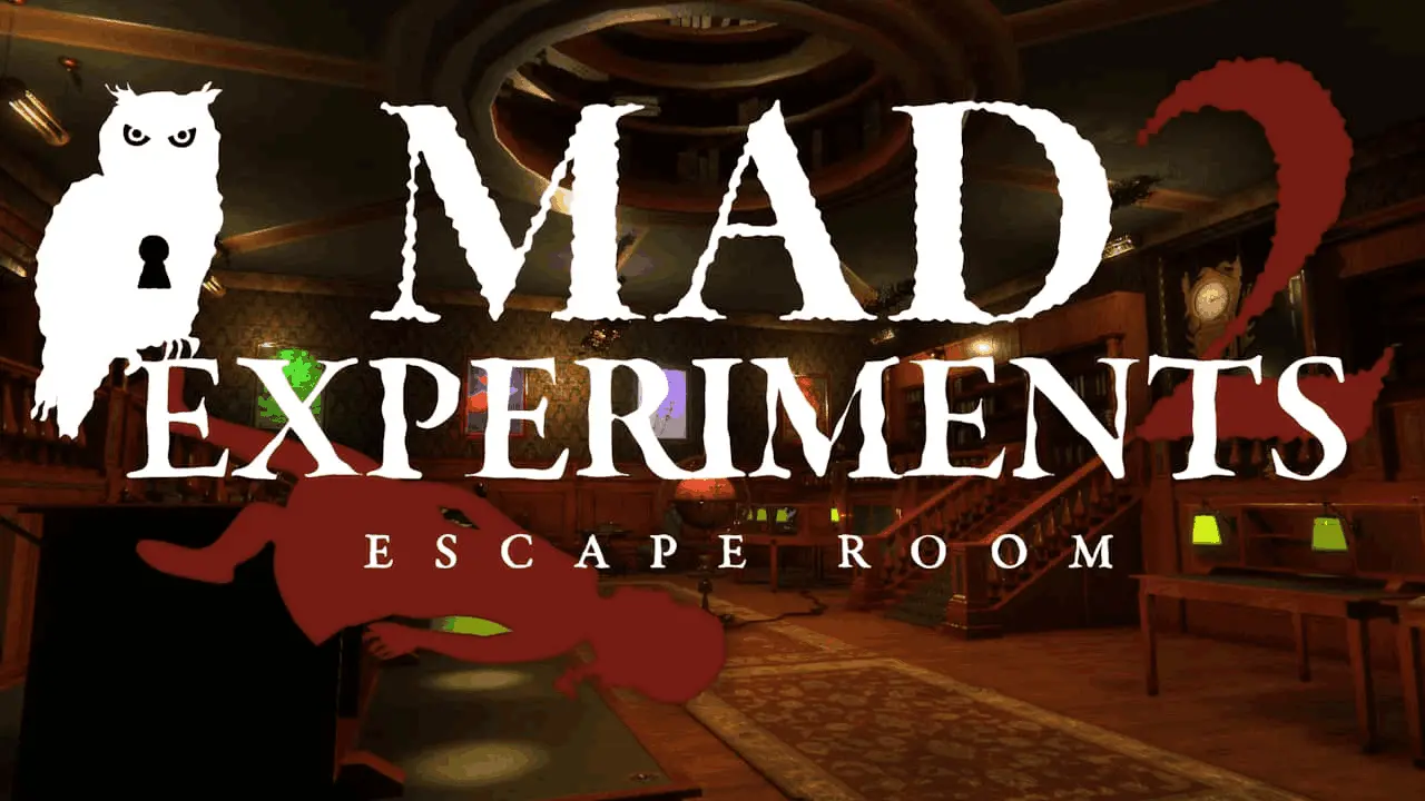 Mad Experiments 2: Escape Room Logo
