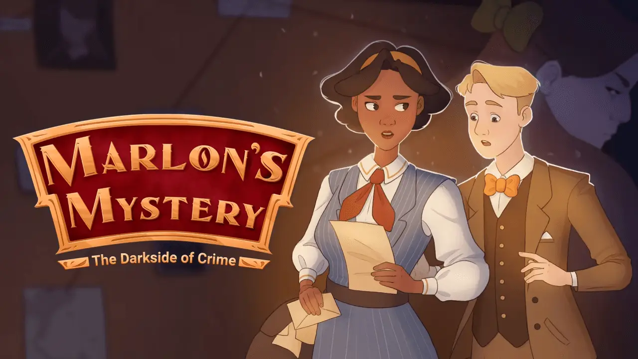 Marlon's Mystery: The darkside of crime Logo