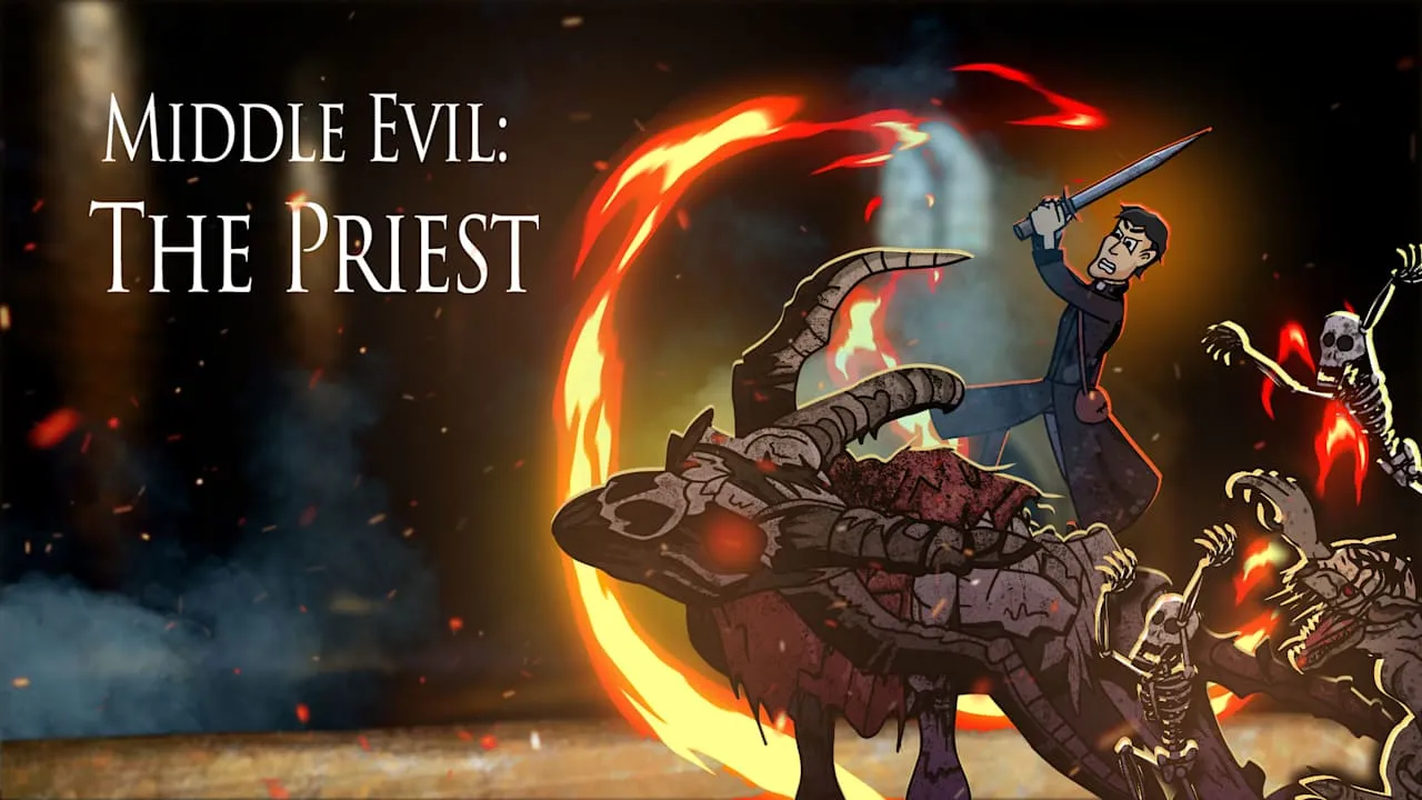 Middle Evil: The Priest Logo