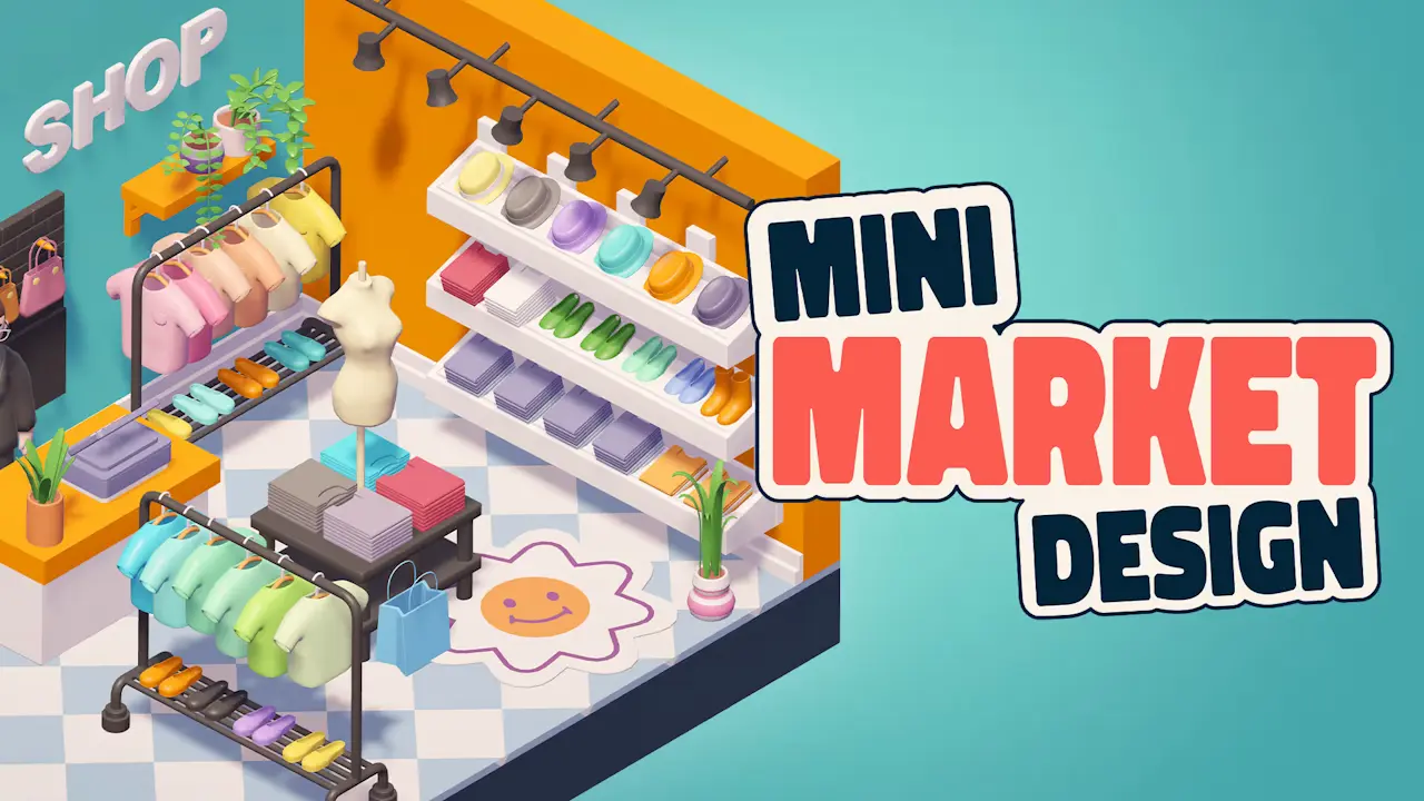 Mini Market Design Logo