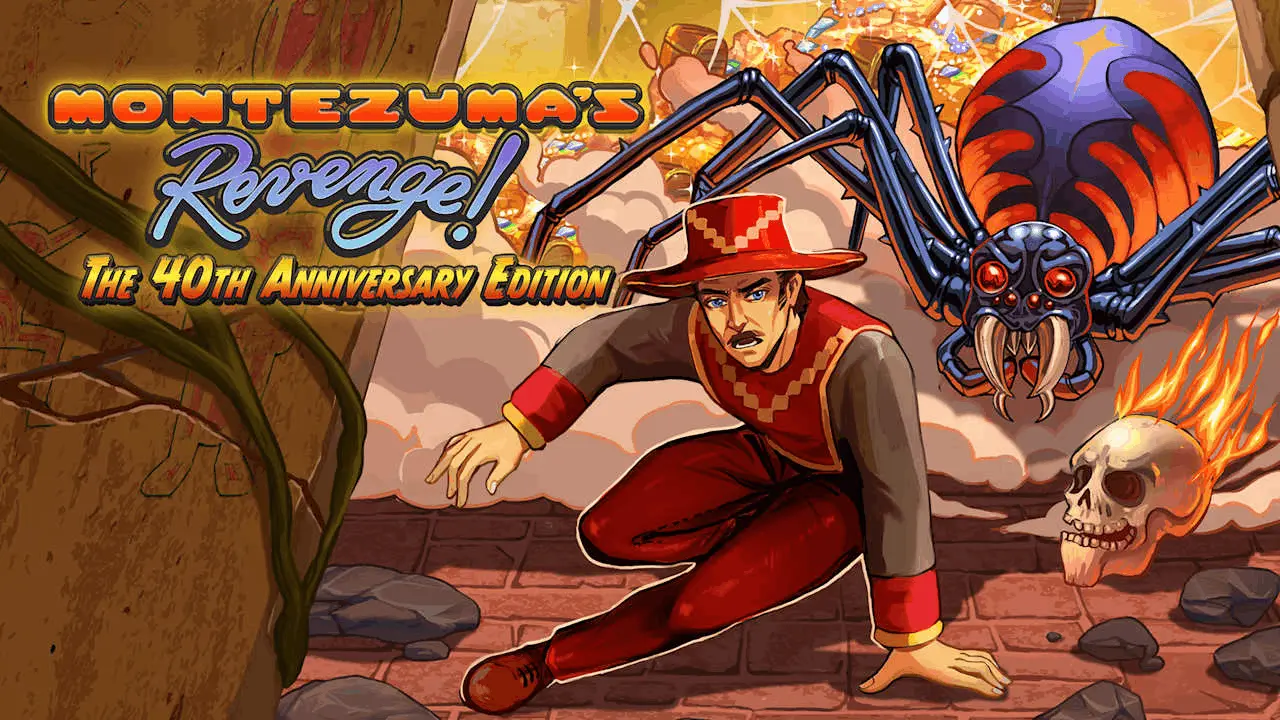Montezuma's Revenge - The 40th Anniversary Edition Logo