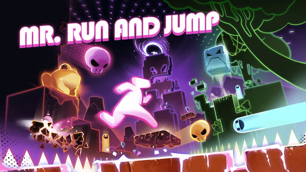Mr. Run and Jump Logo