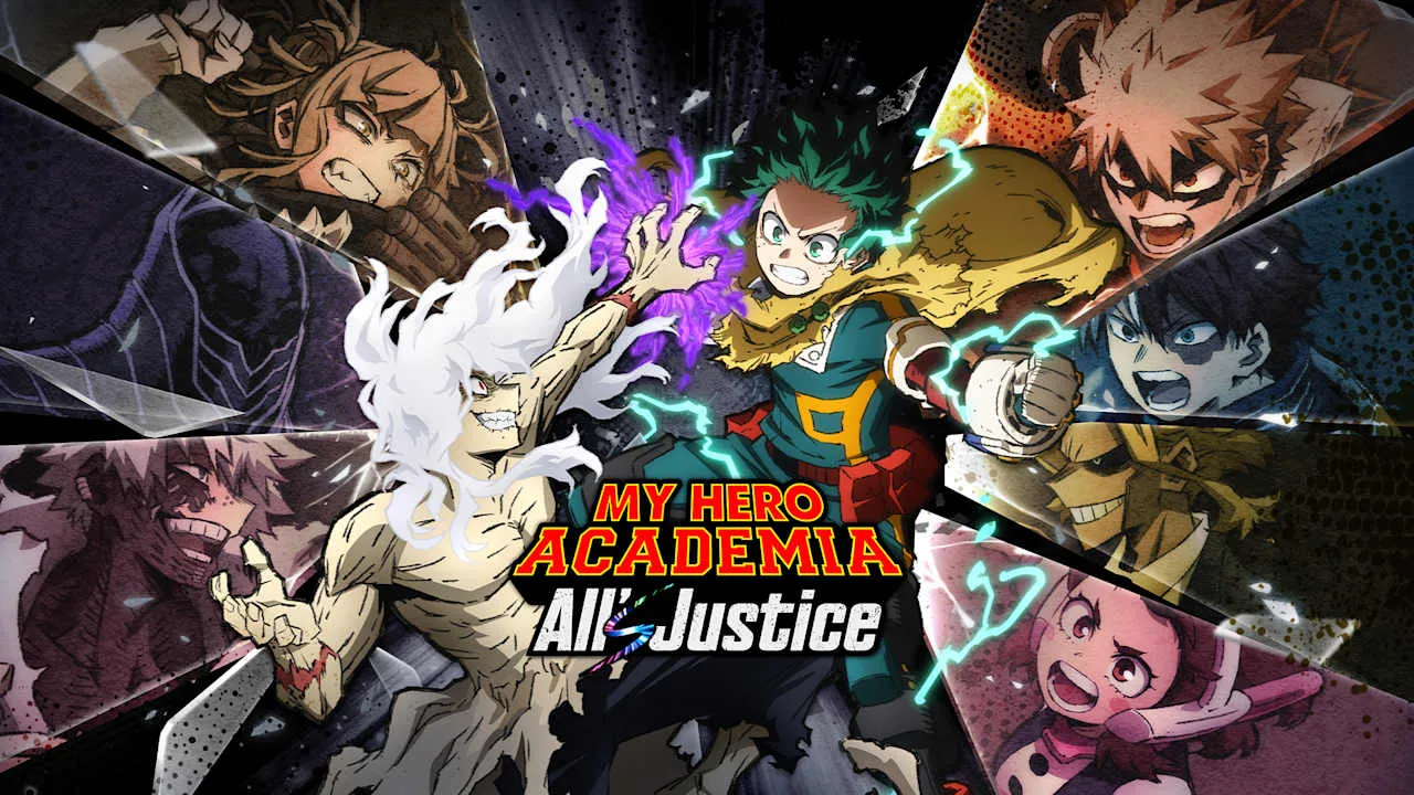 MY HERO ACADEMIA: All’s Justice Logo