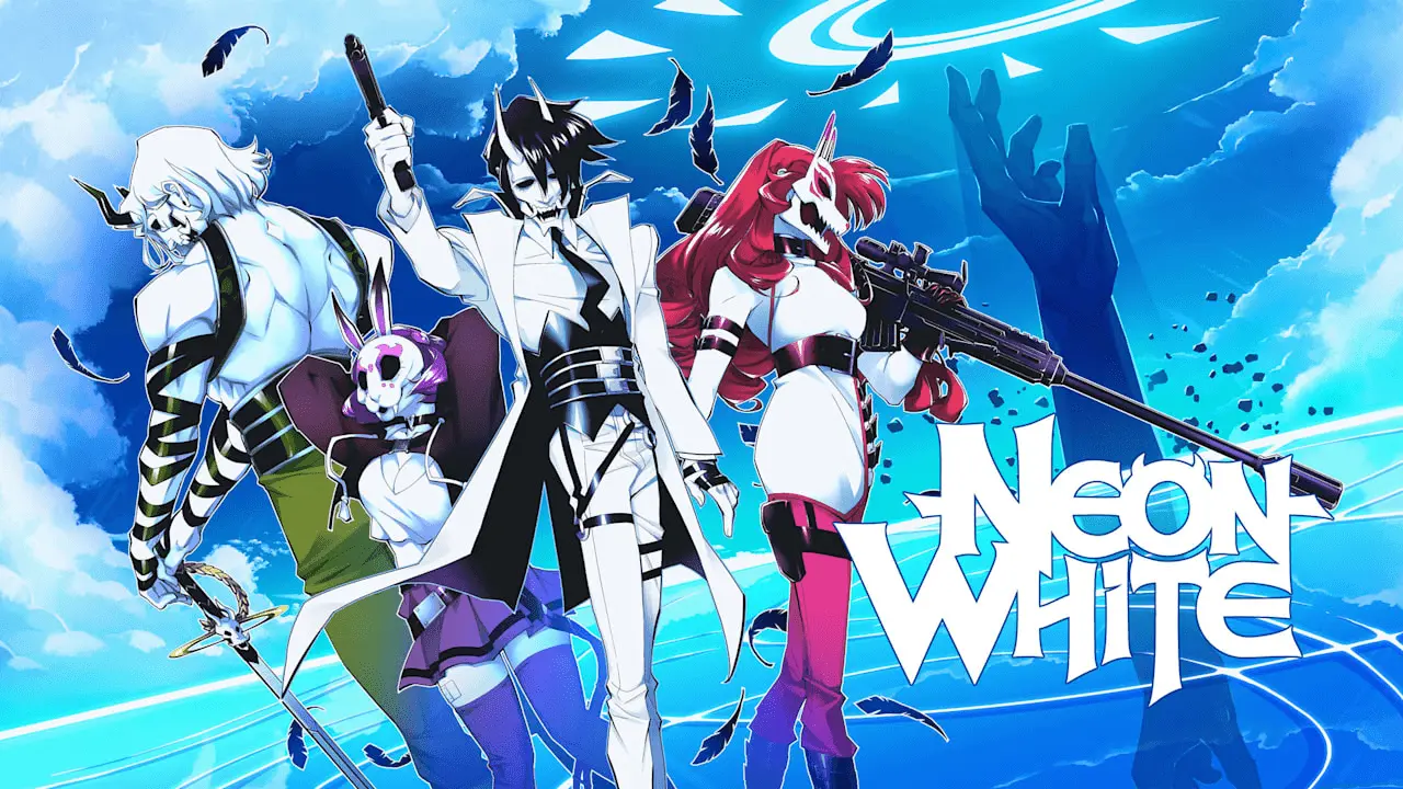 Neon White Logo