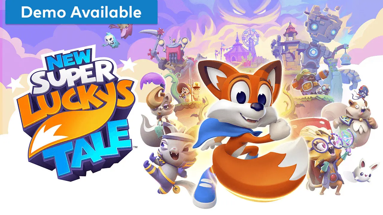New Super Lucky's Tale Logo