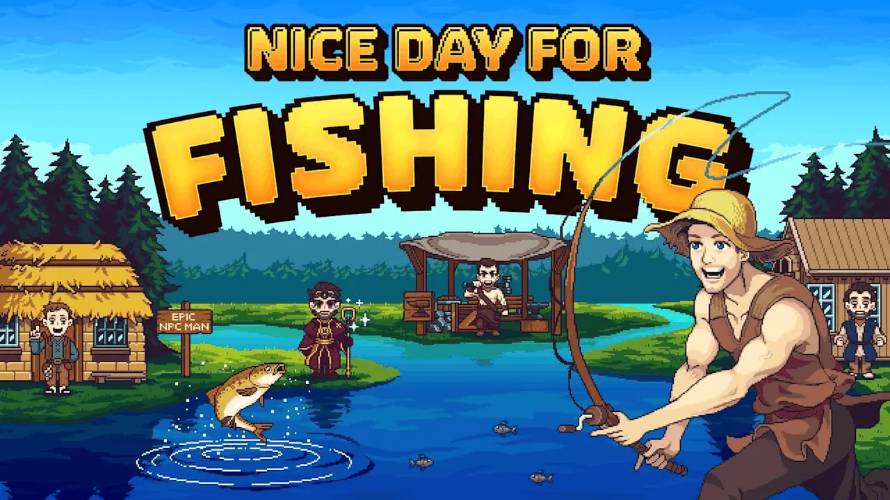Nice Day for Fishing Logo