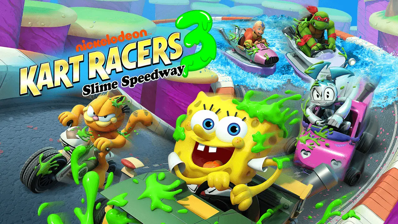 Nickelodeon Kart Racers 3: Slime Speedway Logo
