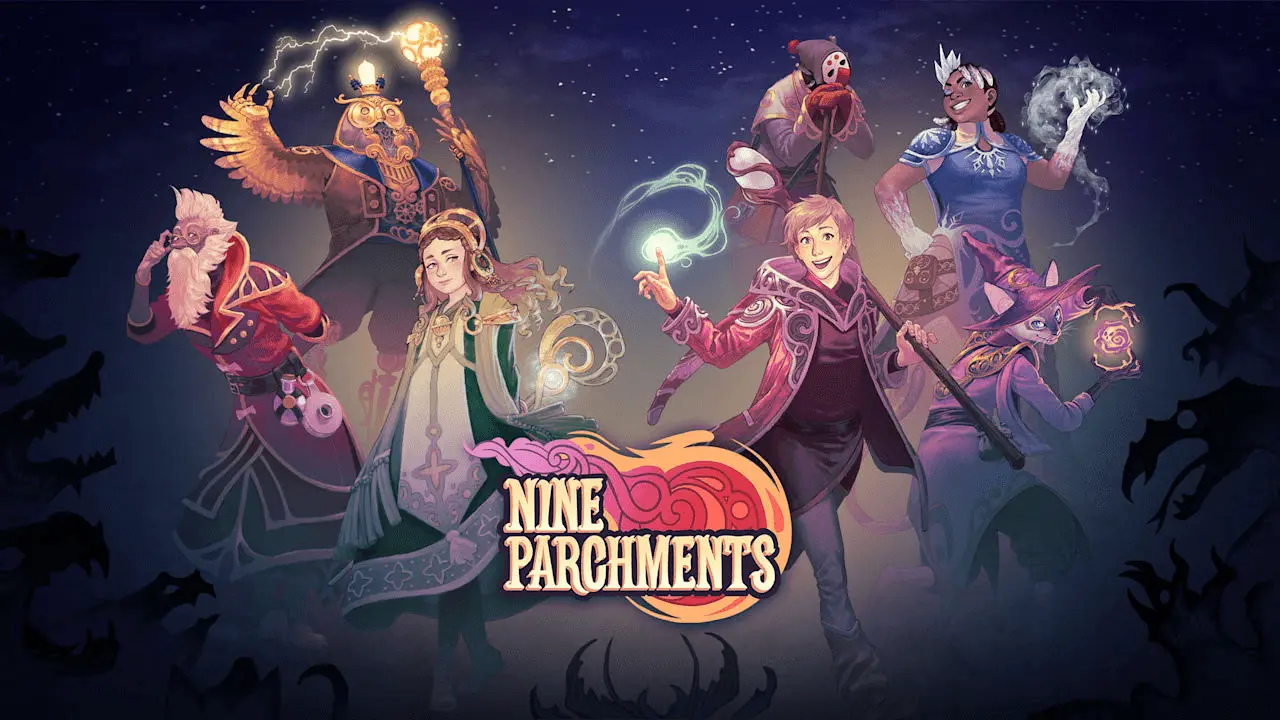 Nine Parchments Logo