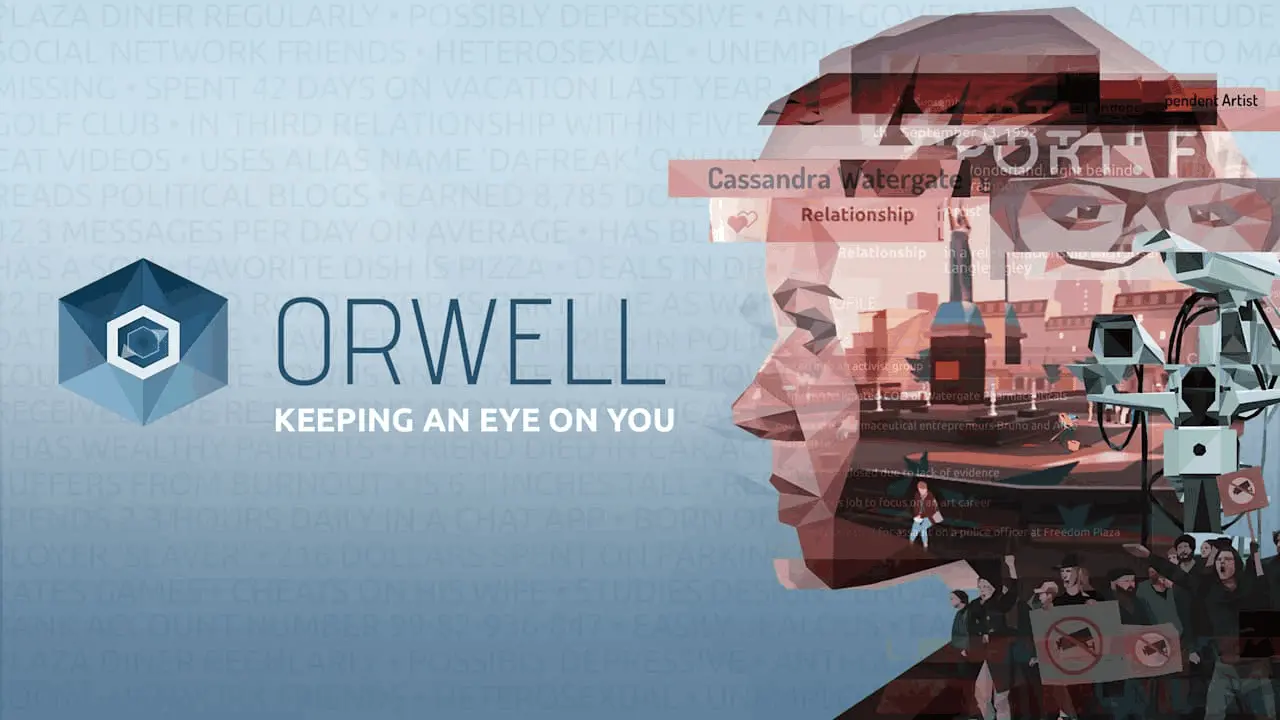 Orwell: Keeping an Eye On You Logo