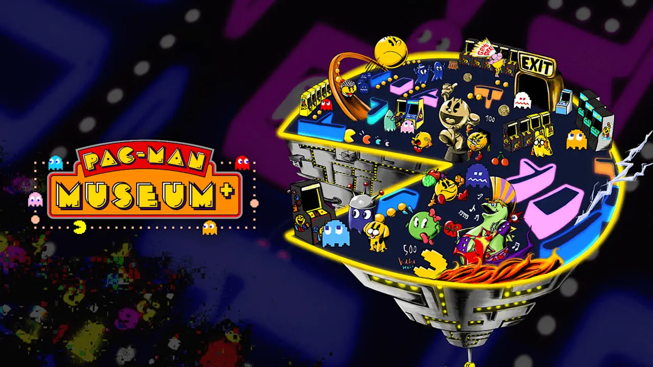 PAC-MAN MUSEUM+ Logo