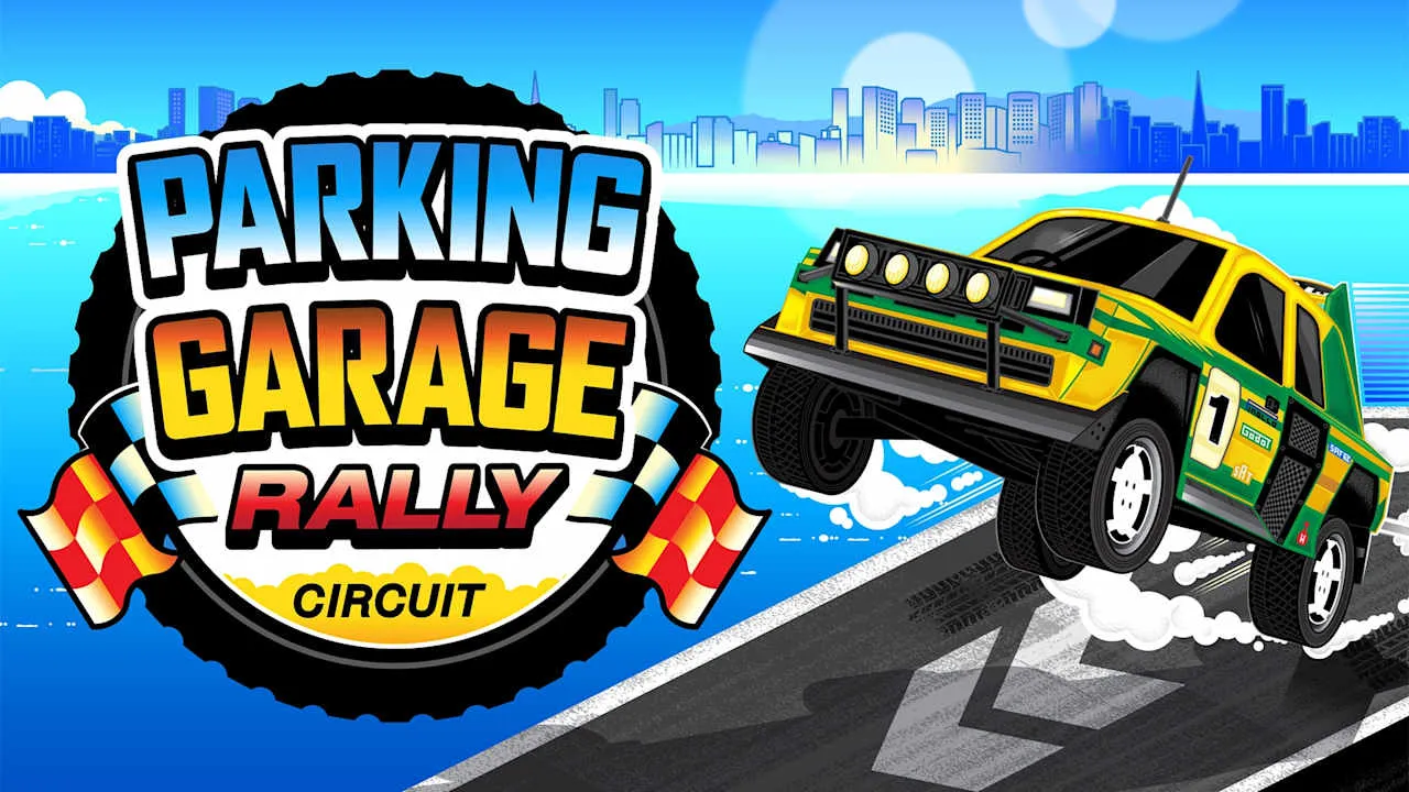 Parking Garage Rally Circuit Logo