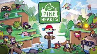 Pine Hearts Banner
