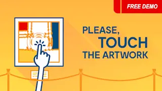 Please, Touch the Artwork Banner
