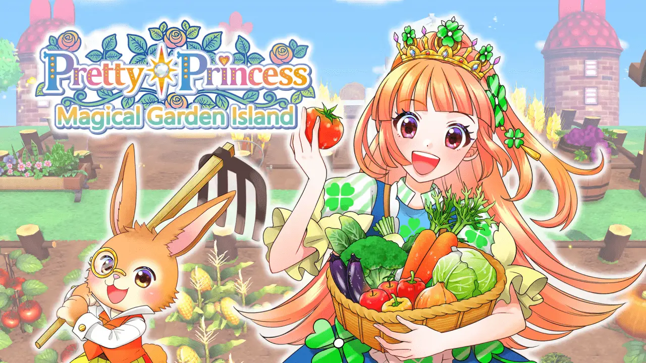 Pretty Princess Magical Garden Island Logo