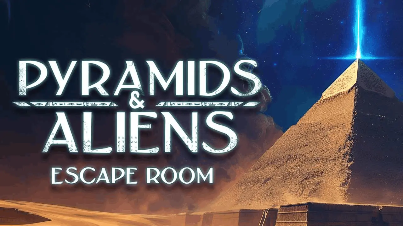 Pyramids and Aliens: Escape Room Logo