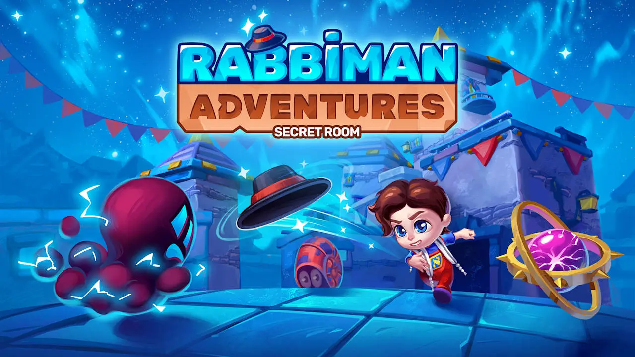 Rabbiman Adventures: Secret Room Logo
