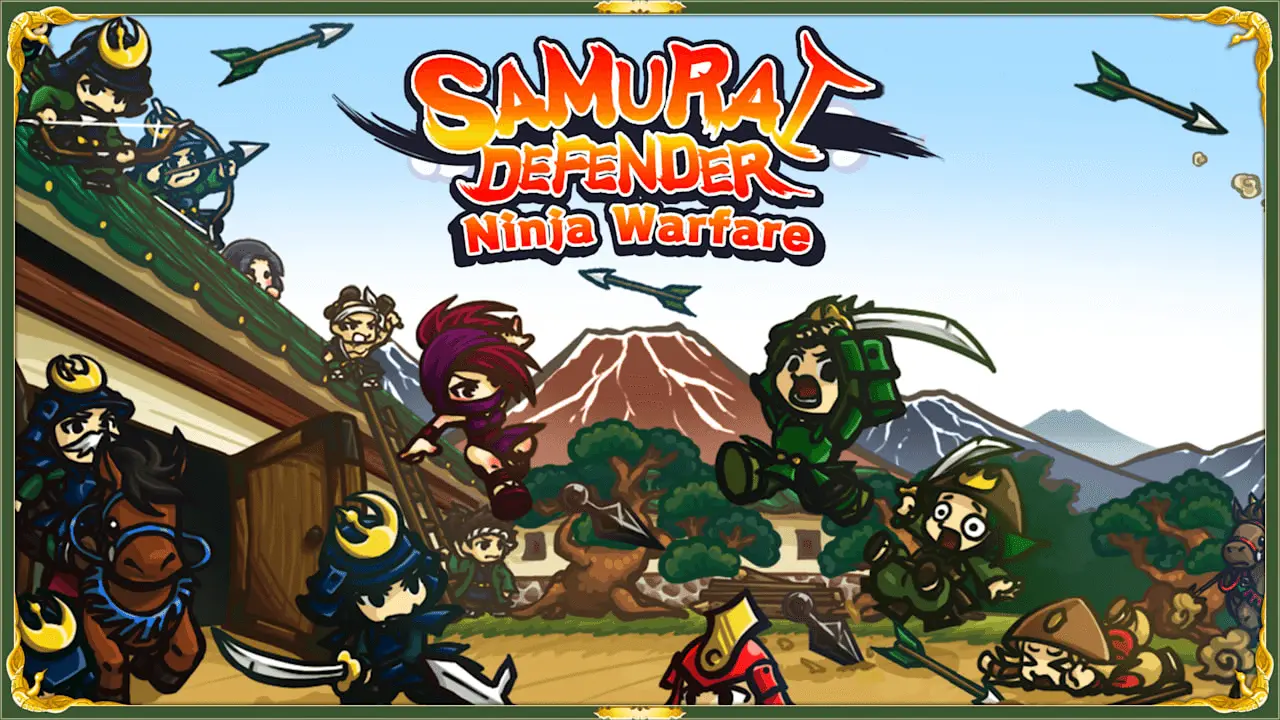 Samurai Defender: Ninja Warfare Logo
