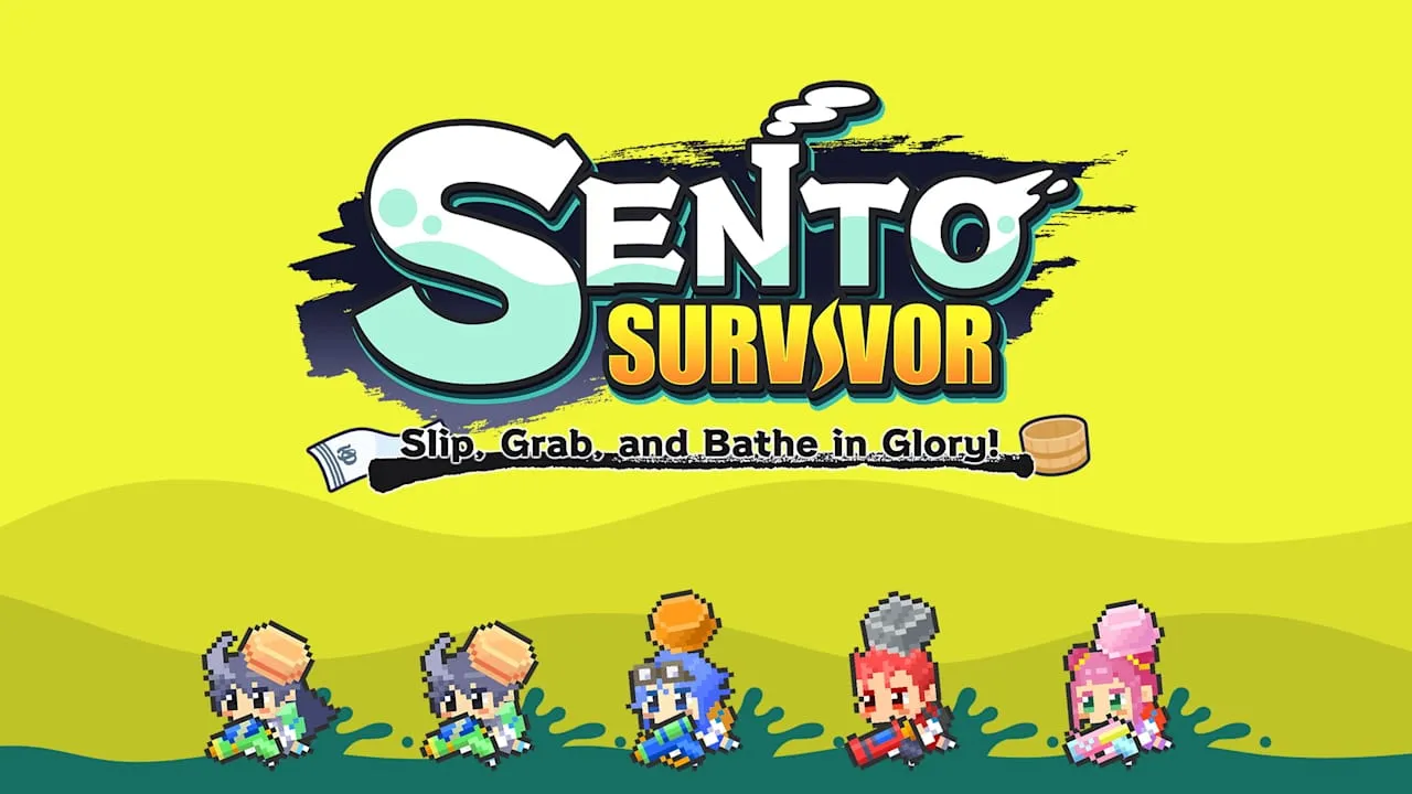 SENTO SURVIVOR : Slip, Grab, and Bathe in Glory! Logo