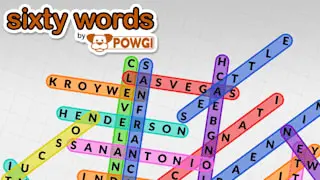 Sixty Words by POWGI Banner