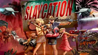 Slaycation Paradise Banner