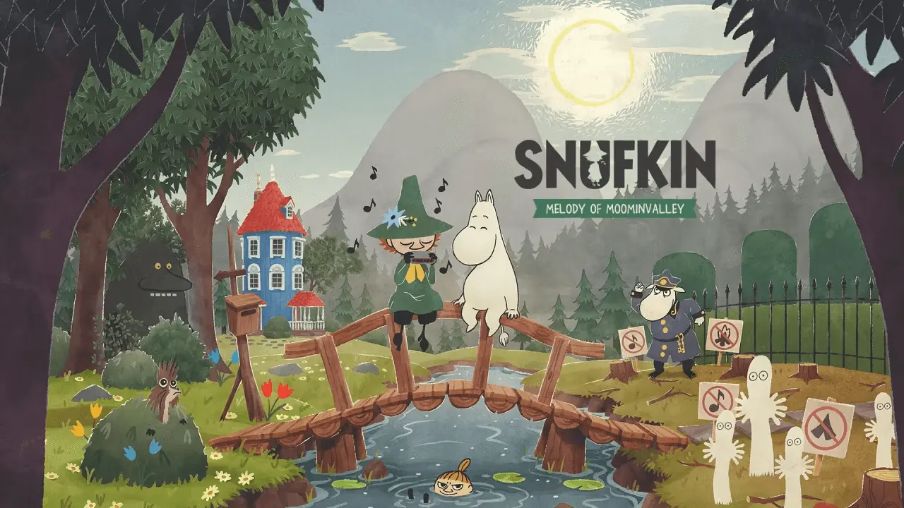Snufkin: Melody of Moominvalley Logo