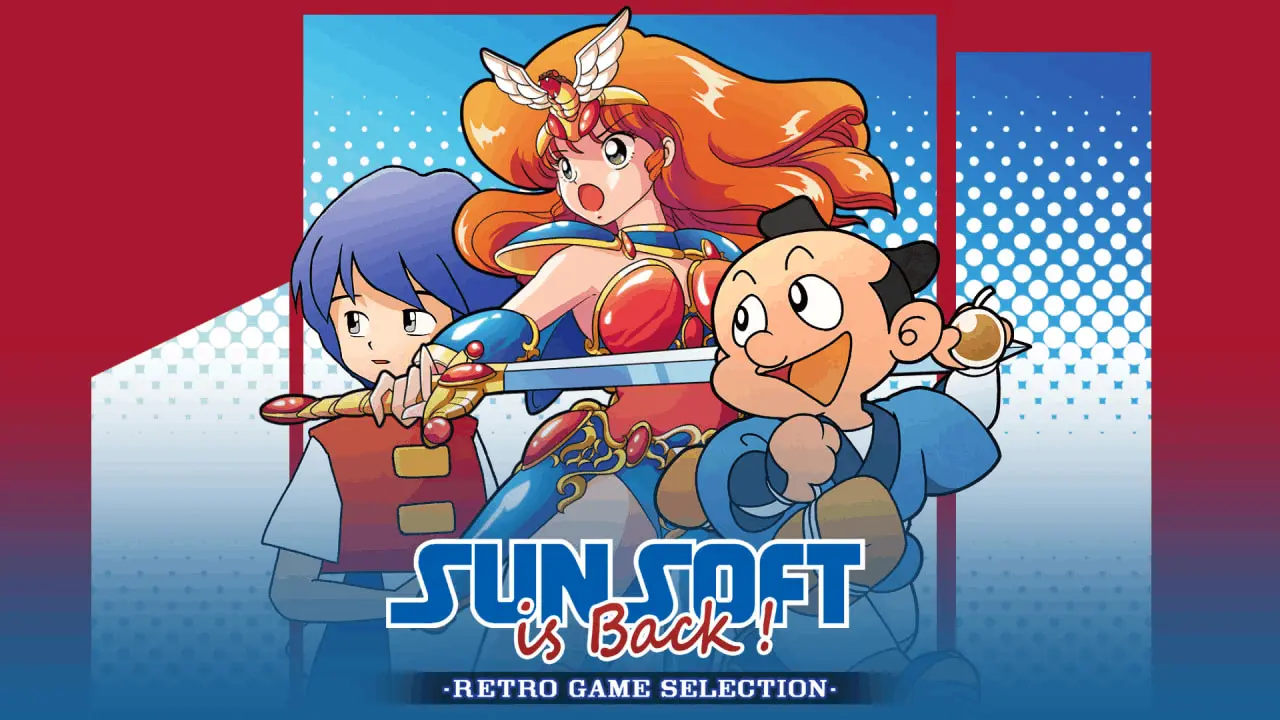 Sunsoft is Back! Retro Game Selection Logo