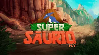 Super Saurio Fly Banner