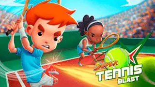 Super Tennis Blast Banner