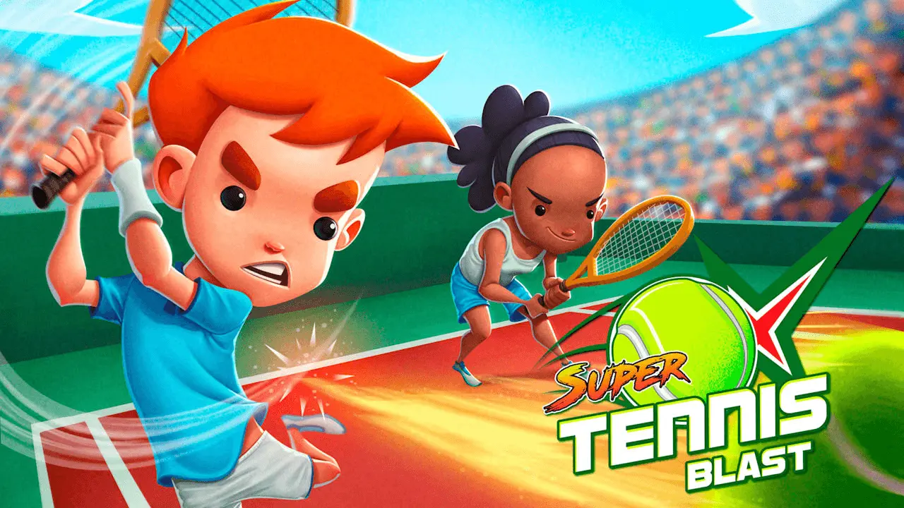 Super Tennis Blast Logo