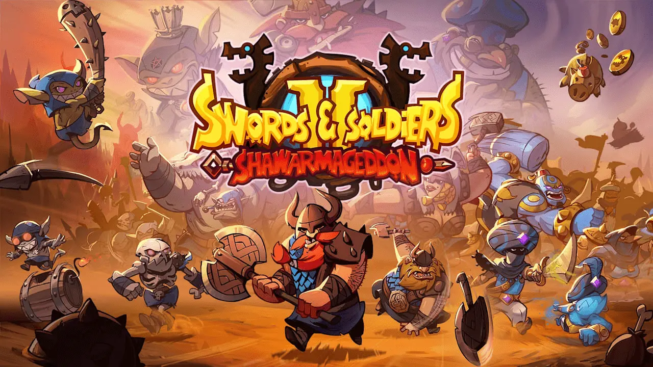 Swords and Soldiers 2 Shawarmageddon Logo