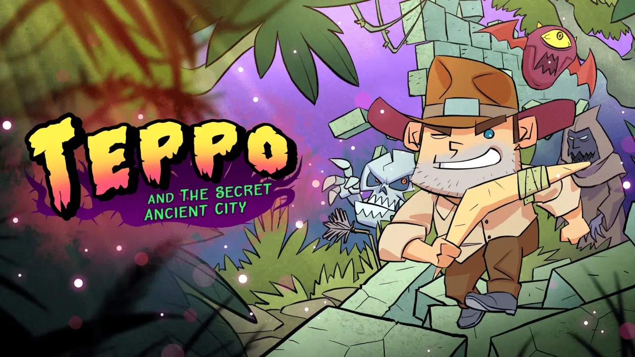 Teppo and The Secret Ancient City Logo