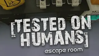 Tested on Humans: Escape Room Banner